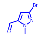 3-Bromo-1-methyl-1H-pyrazole-5-carbaldehyde