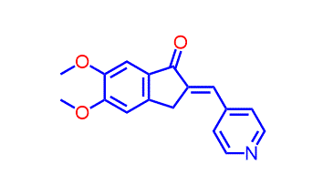 5,6-Dimethoxy-2-(pyridin-4-ylmethylene)-2,3-dihydro-1H-inden-1-one