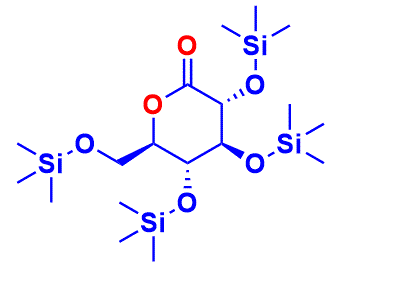 2,3,4,6-Tetra-O-(trimethylsilyl)-D-glucono-delta-lactone