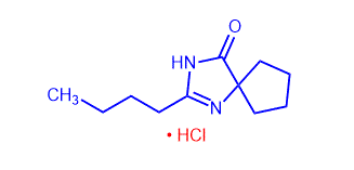 2-Butyl-1,3-diazaspiro[4.4]non-1-en-4-one hydrochloride