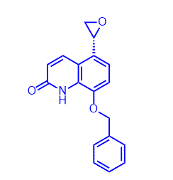 (R)-8-(Benzyloxy)-5-(oxiran-2-yl)quinolin-2(1H)-one