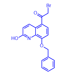 1-(8-(Benzyloxy)-2-hydroxyquinolin-5-yl)-2-bromoethanone