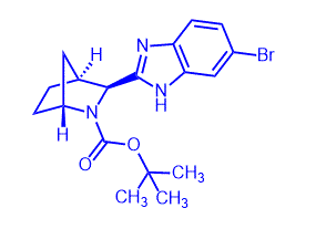 (1R,3S,4S)-tert-Butyl 3-(6-bromo-1H-benzo[d]imidazol-2-yl)-2-azabicyclo[2.2.1]heptane-2-carboxylate