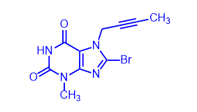 8-Bromo-7-(but-2-yn-1-yl)-3-methyl-1H-purine-2,6(3H,7H)-dione