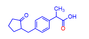 2-(4-((2-Oxocyclopentyl)methyl)phenyl)propanoic acid