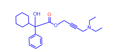4-(Diethylamino)but-2-yn-1-yl 2-cyclohexyl-2-hydroxy-2-phenylacetate