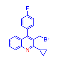 3-(Bromomethyl)-2-cyclopropyl-4-(4-fluorophenyl)quinoline