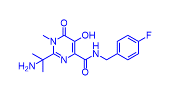 2-(2-Aminopropan-2-yl)-N-(4-fluorobenzyl)-5-hydroxy-1-methyl-6-oxo-1,6-dihydropyrimidine-4-carboxamide