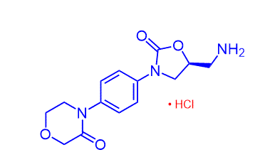	(S)-4-(4-(5-(Aminomethyl)-2-oxooxazolidin-3-yl)phenyl)morpholin-3-one hydrochloride