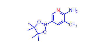 5-(4,4,5,5-Tetramethyl-1,3,2-dioxaborolan-2-yl)-3-(trifluoromethyl)pyridin-2-amine