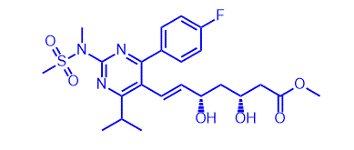 Methyl (3R,5S,E)-7-(4-(4-fluorophenyl)-6-isopropyl-2-(N-methylmethylsulfonamido)pyrimidin-5-yl)-3,5-dihydroxyhept-6-enoate