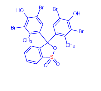 	3,3-Bis(3,5-dibromo-4-hydroxy-2-methylphenyl)-3H-benzo[c][1,2]oxathiole 1,1-dioxide