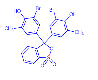 3,3-Bis(3-bromo-4-hydroxy-5-methylphenyl)-3H-benzo[c][1,2]oxathiole 1,1-dioxide