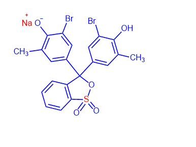 Sodium 2-bromo-4-(3-(3-bromo-4-hydroxy-5-methylphenyl)-1,1-dioxido-3H-benzo[c][1,2]oxathiol-3-yl)-6-methylphenolate