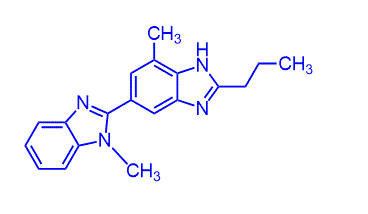 1,7-Dimethyl-2-propyl-1H,1H-2,5-bibenzo[d]imidazole