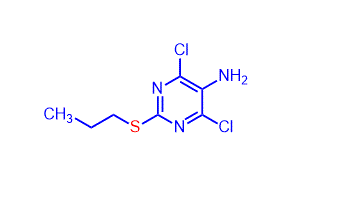 4,6-Dichloro-2-(propylthio)pyrimidin-5-amine