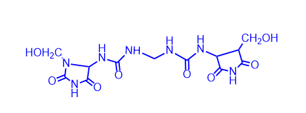 1,1-Methylenebis(3-(3-(hydroxymethyl)-2,5-dioxoimidazolidin-4-yl)urea)