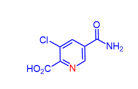 5-Carbamoyl-3-chloropyridine-2-carboxylic acid