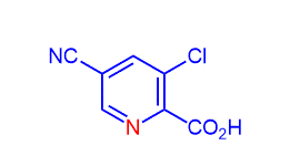3-Chloro-5-cyanopicolinic acid