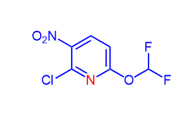 2-Chloro-6-(difluoromethoxy)-3-nitropyridine