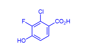 2-Chloro-3-fluoro-4-hydroxybenzoic acid