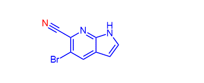 5-Bromo-1H-pyrrolo[2,3-b]pyridine-6-carbonitrile